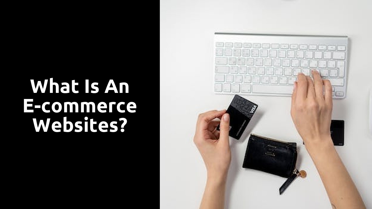 What is an e-commerce websites?